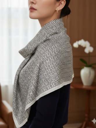 روسری ابریشم توییل