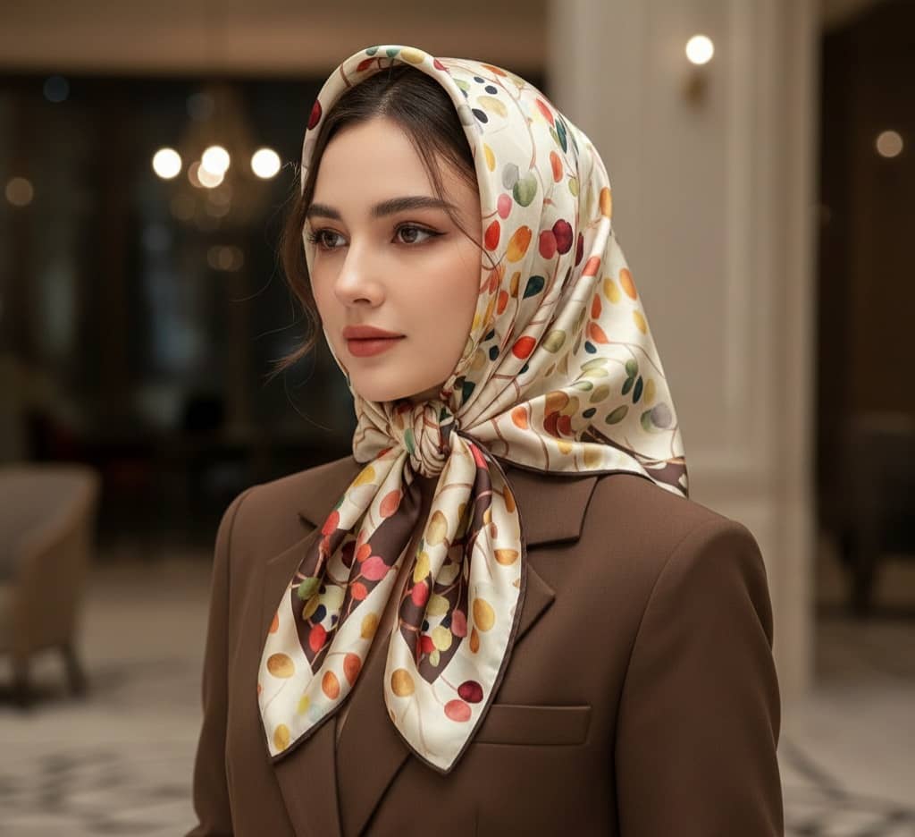 WhatsApp Image 2025-11-26 at 13.40.48 (1) روسری ابریشم - Image 1