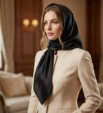 روسری ساتن ابریشم - Image 2
