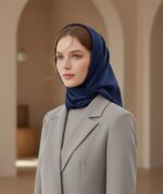 روسری ساتن ابریشم - Image 5