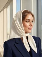 مینی اسکارف ساتن - Image 4