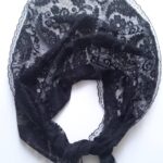 روسری دانتل سه گوش