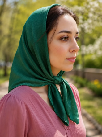 مینی اسکارف ساده تک رنگ