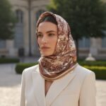 روسزی ابریشم طرح جنگل