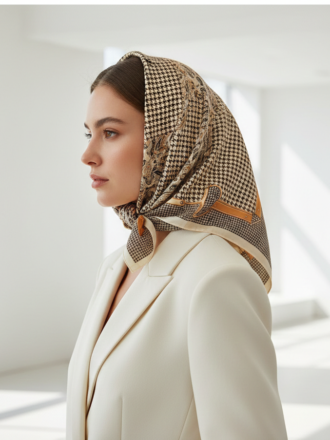 مینی اسکارف ابریشم