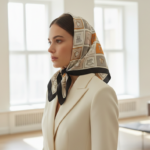 مینی اسکارف ابریشم