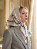 مینی اسکارف ساتن ابریشم - Image 2