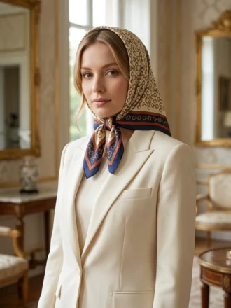 مینی اسکارف ابریشم