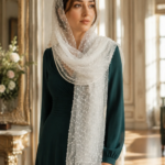 شال ویسکوز برفکی