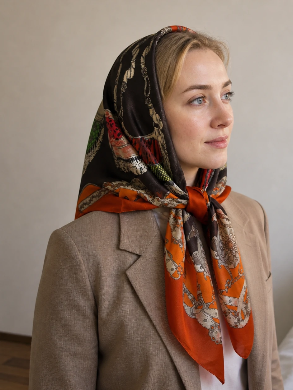 2f8bce18 روسری حریر شیفون