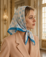 مینی اسکارف نخی چاپی - Image 4
