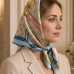 مینی اسکارف ابریشم