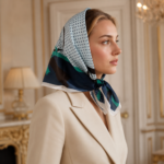 مینی اسکارف نخی چاپی - Image 9