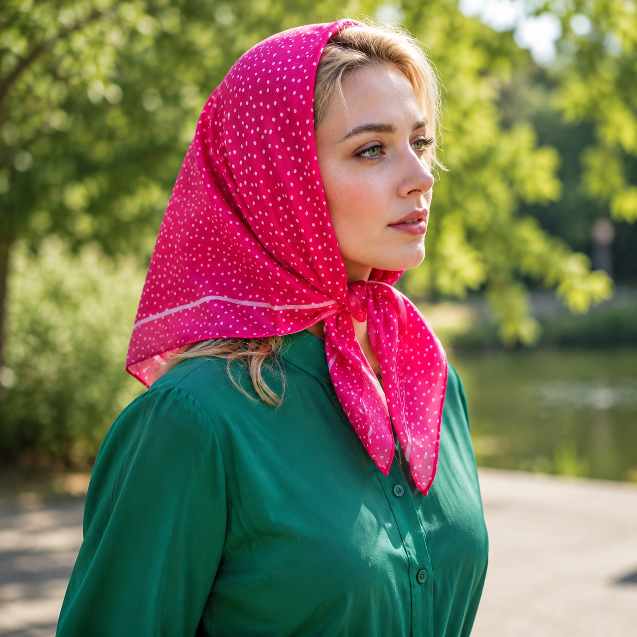 75eb58f0-d75d-4c0b-9e66-db7c7aee9260 مینی اسکارف نخی