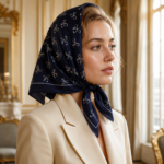 مینی اسکارف نخی چاپی - Image 6