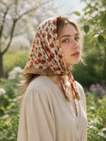 مینی اسکارف نخی - Image 3