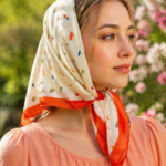 مینی اسکارف نخی