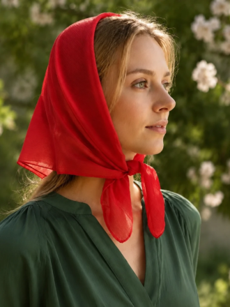 مینی اسکارف حریر