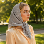 مینی اسکارف نخی - Image 5