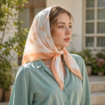 مینی اسکارف نخی
