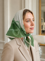 مینی اسکارف نخی چاپی - Image 5
