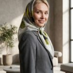 روسری ابریشم توییل
