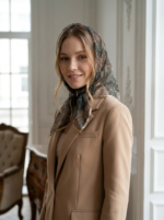 مینی اسکارف توری عنکبوتی - Image 3