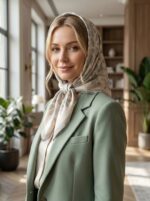 روسری ابریشم توییل