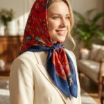 روسری ابریشم توییل