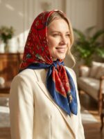 روسری ابریشم توییل