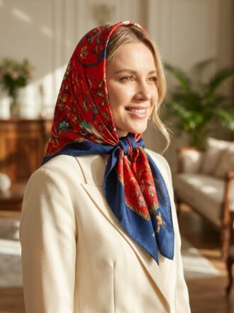 روسری ابریشم توییل