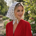 مینی اسکارف نخی بابونه - Image 2