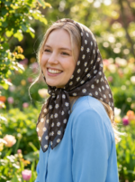 مینی اسکارف نخی بابونه - Image 9