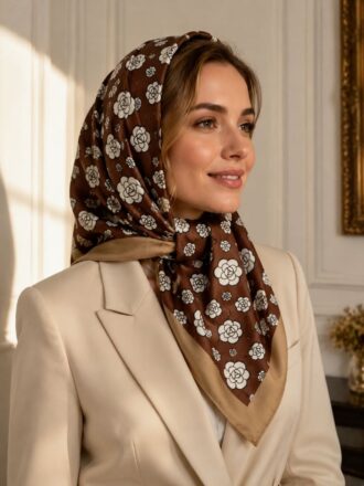 روسری ابریشم توییل