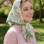 مینی اسکارف نخی