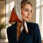 مینی اسکارف ابریشم