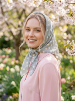 مینی اسکارف نخی بابونه - Image 7