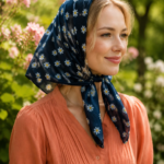 مینی اسکارف نخی بابونه