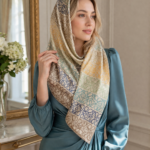شال ابریشم کاغذی