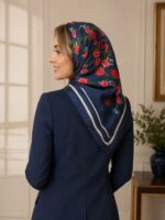 روسری ابریشم توییل - Image 2